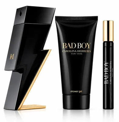 Produktbild von Carolina Herrera Bad Boy EDT 100 ml + EDT MINI 10 ml + SG 100 ml (man)