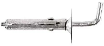 Immagine prodotto di TASSELLO IN ACCIAIO GANCIO LUNGO 'DY04' Vite M5 - Ø 9x40 mm