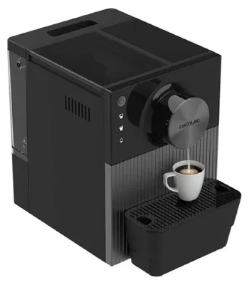 Immagine prodotto di Macchina da caffè espresso con macinacaffè - CECOTEC - CremmaetCube - 1350 W - 110 g - 1,1 L - Nero