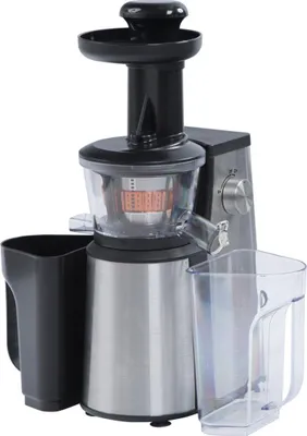 Imagen del producto de RGV Juice Art New, exprimidor lento, color , acero inoxidable, 60 revoluciones por minuto, capacidad de 1 litro, capacidad de 1 litro, con base giratoria