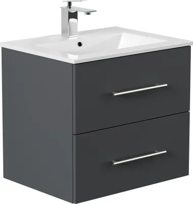 Produktbild von Badmöbel Waschplatz "Homeline 60" Grafit