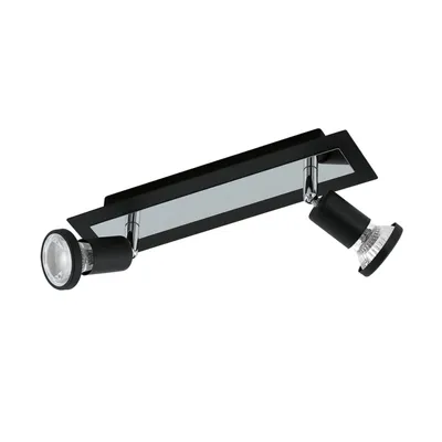 Produktbild von EGLO Sarria, Nicht austauschbare(s) Leuchtmittel, 10 W, 3000 K, 400 lm, 220-240 V, Schwarz, Chrom