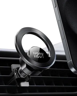 Produktbild von Automobilische Luftventil-Magnet-Halter mit 20 x N55-Magneten & 60g Leichtgewicht-Design für iPhone 16/15/14/13/12-Serie & Mag-Safe-Case