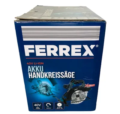 Produktbild von FERREX 40 V Akku Handkreissäge Kreissäge Säge ohne Akku & Ladegerät 4000 min-1