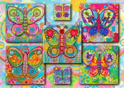 Produktbild von ENJOY Puzzle Schmetterlinge 1000 Teile