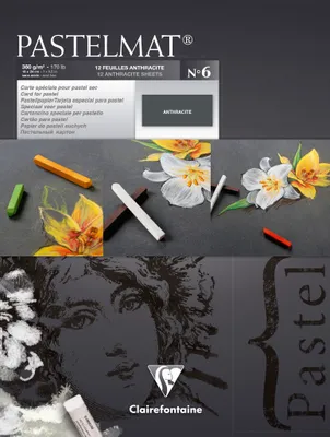 Zdjęcie produktu dla Clairefontaine Pastel N°6 18x24cm 360g 12Bl