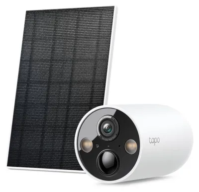 Image de Caméra de Sécurité TP-Link Tapo TC85 2K 4MP Extérieure + Panneau Solaire Tapo A201