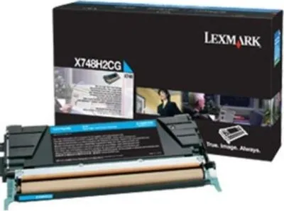 Image de Toner LEXMARK 24B5701 XS748 CYAN