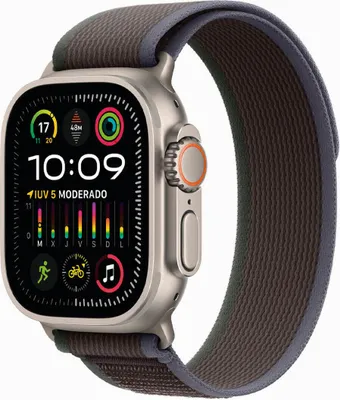 Image de Apple Watch Ultra 2 OLED 49 mm numérique 410 x 502 pixels écran tactile 4G Titan GPS