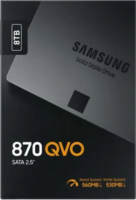Produktbild von SAMSUNG 870 QVO 8 TB interne SSD-Festplatte