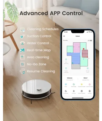Image de Aspirateur robot - Nettoyeur robot - Aspirateur automatique - Robot laveur - Aspirateur intelligent