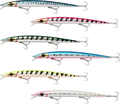 Produktbild von Savage Gear Barra Jerk 21cm 38g Slow Sinking - 1 Meereswobbler, Farbe:Pinkbelly Sardine