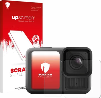 Produktbild von upscreen Schutzfolie für GoPro Hero 13 Black Ultra Wide Edition Displayschutz Displayschutzfolie Folie Klar Transparent