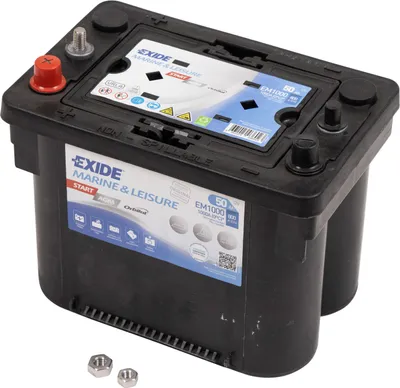 Produktbild von Exide EM1000 Orbital Start AGM 12V 50Ah Starter- und Versorgungsbatterie