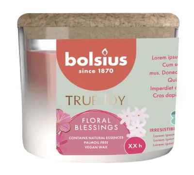 Produktbild von Duftglas mit Korken 66/83 True Joy Floral Blessings