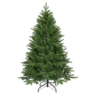 Produktbild von Salcar 150 cm Premium-Künstlicher Weihnachtsbaum mit 100% PE Nadeln Tannenbaum mit 1013 Spritzen