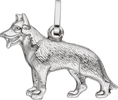 Produktbild von JOBO Anhänger Schäferhund Hund 925 Sterling Silber Silberanhänger