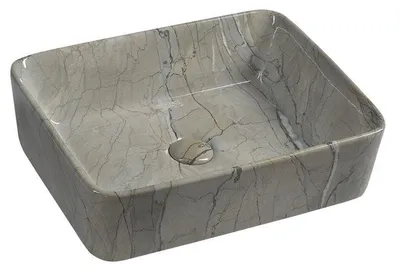 Obrázok produktu pre DALMA keramické umývadlo 48x38 cm, grigio