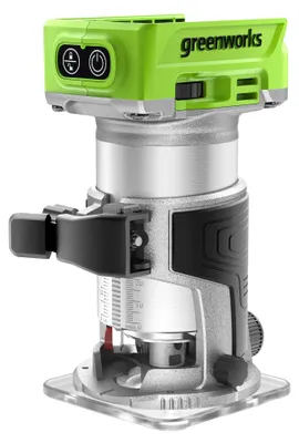 Immagine prodotto di Fresatrice compatta Greenworks, senza spazzole, 24 V, solo utensile (batteria e caricabatterie non inclusi)
