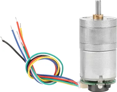Obrázok produktu pre GM25-310 Jednosmerný motor s enkodérom a prevodovkou, kovový motor s redukciou otáčok (12 V DC, 30 ot./min)