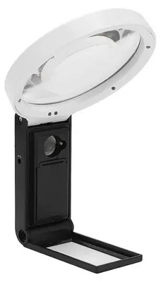 Obrázek produktu pro Verk 09176 Skládací šperkařská lupa 10x 25x 6 led 2 uv