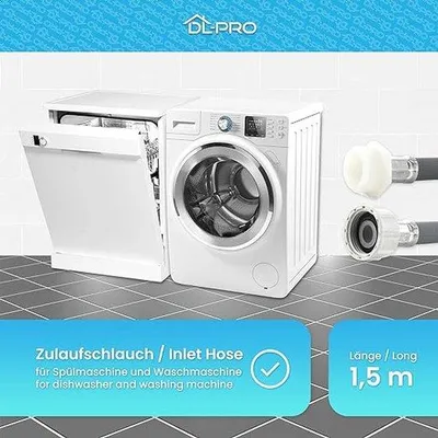 Zdjęcie produktu dla Przedłużki do pralki, suszarki, zmywarki – zestaw przedłużek 1,5 m