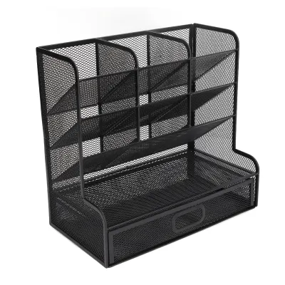 Obrázek produktu pro Mesh Pen Organizer,Držák tužky,Mesh Pen Holder,Držák tužky na stůl,Kancelářské pero organizátor,Art Organizer
