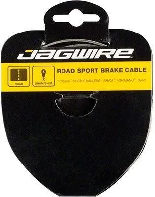 Image de Jagwire Sport Slick Polished - câble de frein, route 2000 mm, emballé, Campagnolo