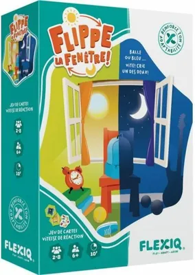 Imagen del producto de Juego de mesa Asmodee "Flippe la Fenêtre" (francés)