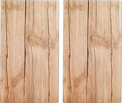 Obrázek produktu pro Ochranné skleněné panely WOOD na sporák – 2 ks, ZELLER