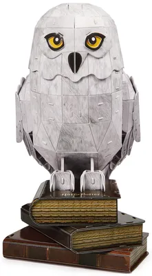 Produktbild von 4D Build - Harry Potter, 3D-Puzzle der beliebten Schnee-Eule Hedwig aus hochwertigem Karton, 118 Teile, für Harry Potter Fans ab 12 Jahren, Bausatz, 12 Jahr(e), 118 Stück(e), 811,93 g