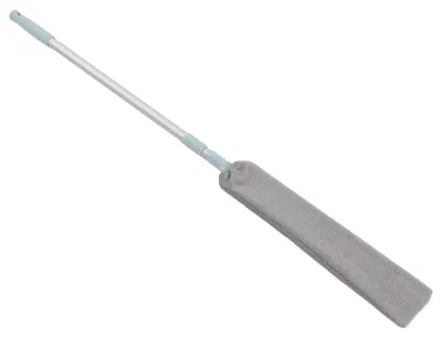 Mikrofasertuch mit Aluminium-Stab, ausziehbarer Staubwedel, 55 Zoll