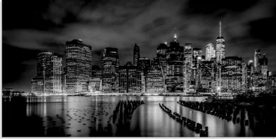 Produktbild von ARTland Glasbild New York City I Größe: 60x30 cm