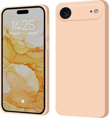 Produktbild von Hülle für Apple iPhone 17 Air Case Cover Bumper Silikon Softgrip Schutzhülle Farbe: Rosa