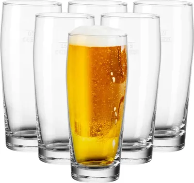 Produktbild von Van Well Willi Becher 0,5 l geeicht 6er Set