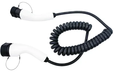 Obrázek produktu pro Nabíjecí kabel Elvix 4937 T2-T2 7,5KW 5M Bílá/černá