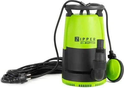 Image de Zipper ZI-MUP750 Schmutzwasser-Tauchpumpe 12 mü/h 10 m (ZI-MUP750)