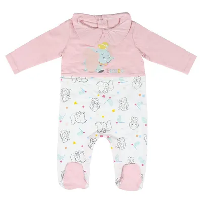 Produktbild von Baby-Body mit Dumbo-Kragen, Rosa, Größe 6 Monate