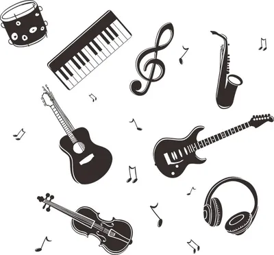Immagine prodotto di Adesivo da parete Note musicali MU-16723 KP16723