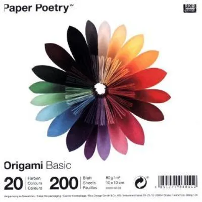 Produktbild von Origami Basic 200 Blatt, 10 x 10 cm