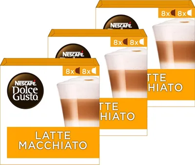 Produktbild von Dolce Gusto - Latte Macchiato - 3x 16 Kapseln