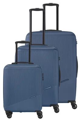 Produktbild von Travelite Trolley BALI 4w Hartschalenkoffer Set L/M/S Koffer Blau