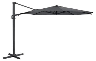 Produktbild von Hängesonnenschirm Vinovo 300 x 275 x 350 cm Aluminium Polyester Grau
