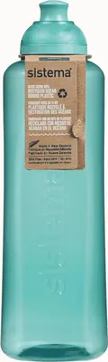 Produktbild von Sistema 480ml Swift Bottle -recycled PP - Teal Stone
