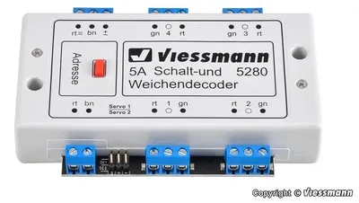 Image de Décodeur multiprotocole et décodeur de commutation Viessmann 5280