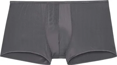 Immagine prodotto di HOM Pantaloncini da uomo Plumes Trunks Boxer Hipster Mutande Intimo Senza cavallo Antracite/Anthracite XXL