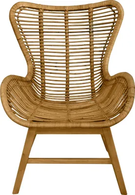 Produktbild von SIT Möbel Rattan-Sessel | Sitzschale Rattan natur | Gestell recyceltes Teak-Holz | B 68 x T 64 x H 95 cm | 05343-01 | Serie RATTAN