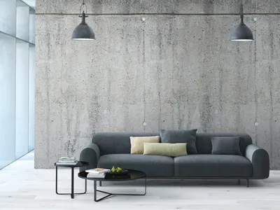 Produktbild von NEWROOM Tapete Grau Vliestapete Stein - Wandbild Modern Grün Beton Putz Tapete 3D Optik Steintapete