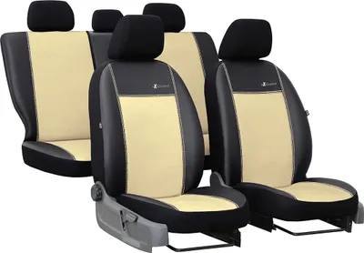 Produktbild von Autositzbezüge Universal Schonbezüge für Auto Exclusive , Beige