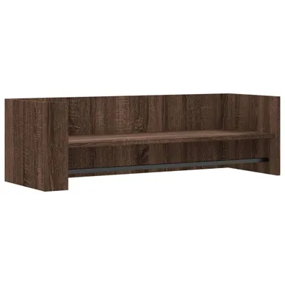 Obrázok produktu pre vidaXL Nástenná polica hnedý dubový vzhľad 100x35x30,5 cm materiál na báze dreva